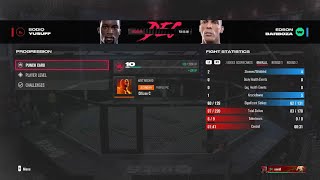 EA SPORTS UFC 5 Legendary Yusuff VS Barboza R3 Decision [upl. by Neehs83]