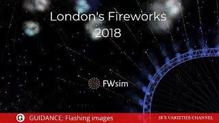 London Fireworks 2018 Women 100  FWsim [upl. by Lunseth]