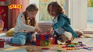 Magnetic Tiles Building Sets at Smyths Toys [upl. by Elboa447]