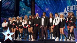 MD Production dance for the third time on BGT  Week 5 Auditions  Britains Got Talent 2013 [upl. by Lairret]