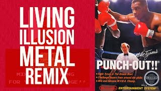 Mike Tysons Punch Out NES  Jogging Theme  Rock Remix Music Video  Living Illusion [upl. by Itnahs]