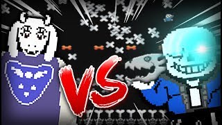 THE FINAL SHOWDOWN BETWEEN TORIEL AND SANS [upl. by Enaxor]