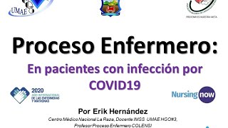 Proceso Enfermero en pacientes con infección por COVID19 [upl. by Elsy348]