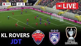 Kl Rovers vs Johor Darul Tazim  Piala Malaysia 2024  eFootball Pes 21Gameplay l Rony Gameplay [upl. by Haletky621]