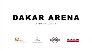 Dakar Arena  Timelapse 10 Months [upl. by Eraste807]