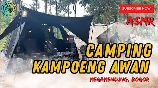 Camping di Kampoeng Awan Bogor  Review  ASMR  Campervan [upl. by Floyd302]