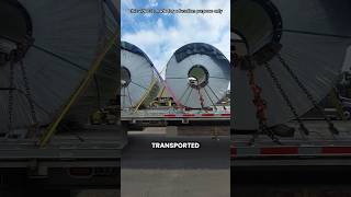 Why Steel Coils Are Transported Vertically🤔 shorts youtubeshorts viralshorts facts [upl. by Ailemor]