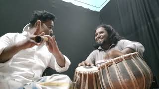 tablaRatan karmakar Flute Rana ahammed raga brindavani sharing Tal Tin tal [upl. by Hendren]