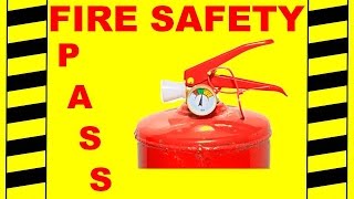 Fire Extinguisher Training  PASS  Fire Safety Training Video [upl. by Kreda769]