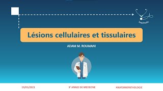 Anapath  Lésions cellulaires tissulaires et adaptatives [upl. by Jacqueline]