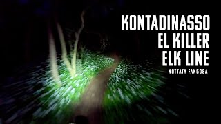 MTB notturna sul Montello Kontadinasso ElKiller ElkLine con fango [upl. by Balough]