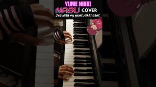 Yume Nikki Nasu Theme Piano Cover ft the game on my laptop yumenikki indierpg pianocover [upl. by Artemahs558]