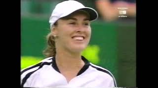 Martina Hingis vs Ángeles Montolio  Wimbledon 2000 1R Highlights [upl. by Gallagher]