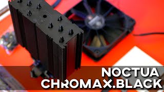 Noctua NHU12S amp NHD15 chromaxBlack  Les meilleurs ventirads passent enfin au noir [upl. by Redmond657]