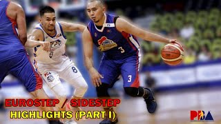 PBA Euro Step  Side Step Highlights Part 1 [upl. by Munn440]