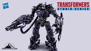 transformersmovie Studio Series Leader Class SHOCKWAVE Video Review [upl. by Runstadler]