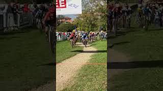 Départ U15 CX st Quentin Fallavier start go song bike onfire [upl. by Yetnom]