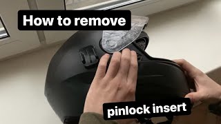 How to remove a Pinlock insert [upl. by Namyaw]