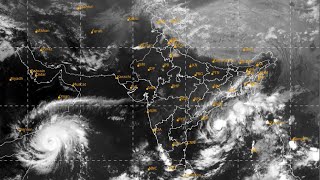 Cyclone Tej Strengthens in the Arabian Sea Cyclone Hamoon Brewing in Bay of Bengal [upl. by Adnohsek]