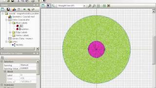 QuickField Sample Problem Inductance of a pair of concentric cylinders [upl. by Atonsah]