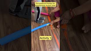 Occupational therapy Activities for Hyperactivity Autism child autism autistic adhd shorts [upl. by Iver648]