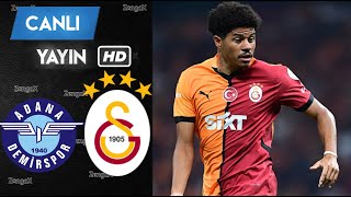 🔴ADANA DEMİRSPOR GALATASARAY MAÇI ANINDA İZLE [upl. by Osrick520]