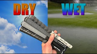 The Grips I Will NEVER Use WET vs Dry Grip Test [upl. by Riggall634]