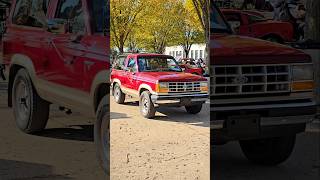 Ford Bronco II Eddie Bauer Edition Classic SUV Drive By Engine Sound Packard Proving Grounds 2024 [upl. by Harbot]