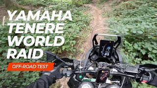 Testing The Yamaha Tenere World Raid Off Road  Action Trax Practice Day [upl. by Frolick]