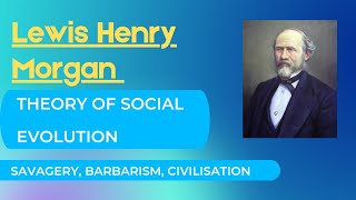 Morgan theory of social Evolution Sociology Savagery Barbarism CivilisationLewis Henry Morgan [upl. by Annayi]