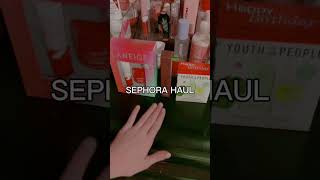 SEPHORA HAUL preppyyyskincareskincareproductspreppyproductsmakeuppreppyhaul [upl. by Neerom]