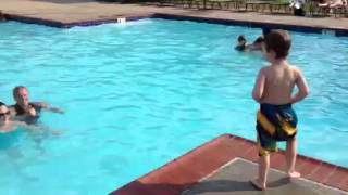 Farting little boy at the pool [upl. by Seena]