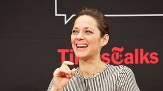 Marion Cotillard  Interview  TimesTalks [upl. by Estevan763]