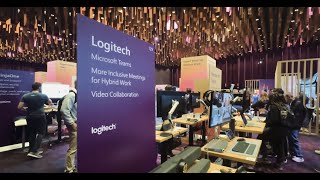 Logitech at Microsoft Ignite 2023 [upl. by Werna]