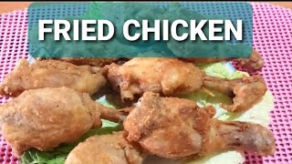 FRIED CHICKEN WITH CRISPY FRY BREADING MIX [upl. by Lerraf]