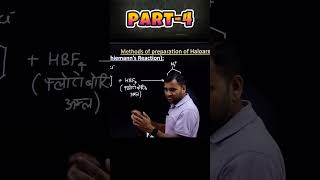 balz schiemann reaction  class 12 organic chemistry by Vikas Sir  chemistry shortsvideo [upl. by Stephani]