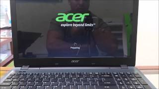 How to ║ Restore Reset a Acer Aspire E 15 to Factory Settings ║ Windows 8 [upl. by Jolda]