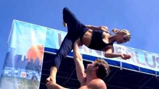 ACRO YOGA  Wanderlust Festival  Santa Monica [upl. by Ansilma]