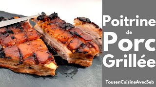 POITRINE de PORC RÔTIE Tous en cuisine avec Seb [upl. by Ynehpets882]