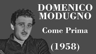 Domenico Modugno  Come Prima  Legendas IT  PTBR [upl. by Hofstetter766]