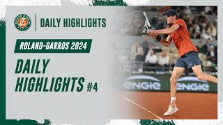 Daily Highlights 4  RolandGarros 2024 [upl. by Jarlath739]