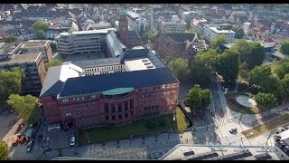 Die Universität Freiburg von oben [upl. by Andromeda]