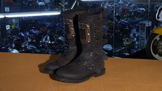 Icon One Thousand Elsinore HP Motorcycle Boots Review [upl. by Tanberg]