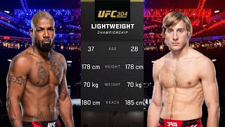 Bobby Green vs Paddy Pimblett Full Fight  UFC 304 Fight Of The Night [upl. by Noeht]