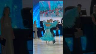 🩵🩵🩵 ballroomdancesportquickstepdancesportdancecompetition [upl. by Frazer]