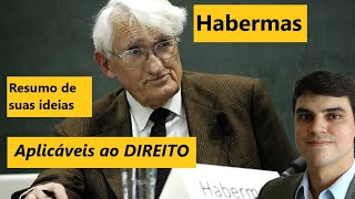 HABERMAS Resumo de suas ideias aplicáveis ao DIREITO [upl. by Baal]