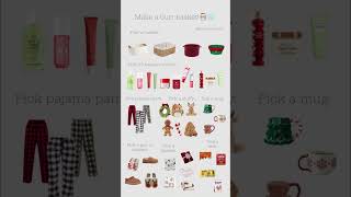 Make a burr basket🎅🏼❄️shorts trending burrbasket christmas fyp preppy basket viral sub [upl. by Sly]