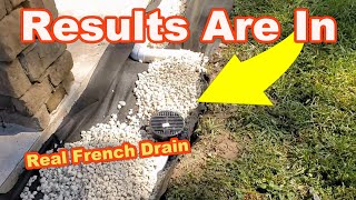 Real Truth about Geo Fabric and French Drain  Real People Speak Out [upl. by Blackman]