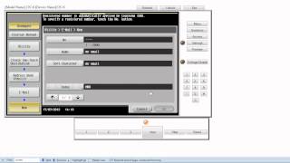 Konica Minolta Bizhub C224 Tutorial  Add an Email Destination [upl. by Jonah]