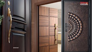 Wood Door Designs 2023  Main Door Designs [upl. by Yatnahc297]